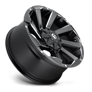 Fuel Offroad D592 RAZOR MATTE BLACK MILLED 20x9 +20 6x135|6x139.7mm 106.1mm - Wheelwiz