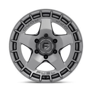 Fuel Offroad D734 WARP MATTE GUN METAL 17x9 +1 6x139.7mm 106.1mm - Wheelwiz