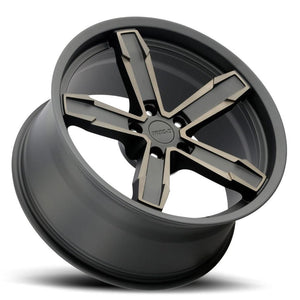 Factory Reproductions Z10 Satin Black Machine Face With Bronze Clear 20x11 +43 5x120.65mm 66.9mm