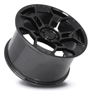 Factory Reproductions FR 701F Gloss Black 19x10 +35 5x114.3mm 70.5mm