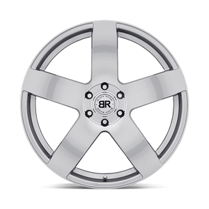 Black Rhino EVEREST Silver W/ Mirror-cut Face 24x10 +25 6x139.7mm 112.1mm - WheelWiz
