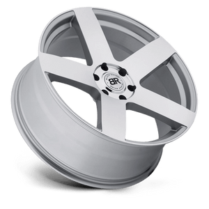 Black Rhino EVEREST Silver W/ Mirror-cut Face 20x9 +15 6x139.7mm 112.1mm - WheelWiz