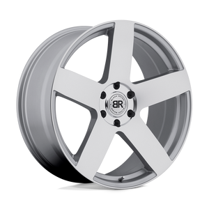 Black Rhino EVEREST Silver W/ Mirror-cut Face 24x10 +25 5x139.7mm 78.1mm - WheelWiz
