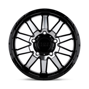 Black Rhino EXCURSION Gloss Black W/ Mirror Face 18x8 +35 6x139.7mm 112.1mm - Wheelwiz