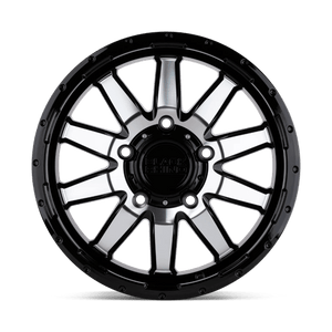 Black Rhino EXCURSION Gloss Black W/ Mirror Face 17x7.5 +35 6x139.7mm 112.1mm - Wheelwiz