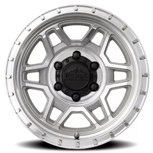 Reika R40 Machined Clear 17x8.5 0 6x139.7mm 106.1mm