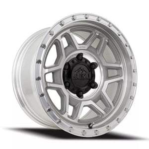 Reika R40 Machined Clear 17x8.5 0 6x135mm 87.1mm