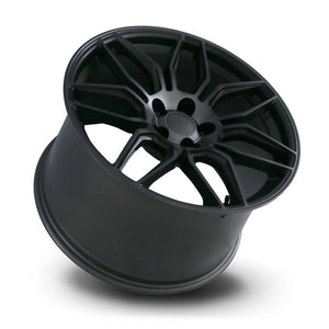 Factory Reproductions FR 401 Satin Titanium Grey Machine Face Wdark Clr 20x11 +52 5x120mm 66.9mm