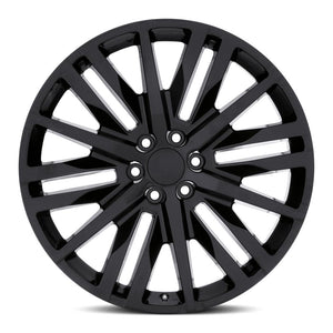 Factory Reproductions FR 97 Gloss Black 22x9 +28 6x139.7mm 78.1mm