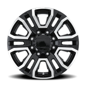 Factory Reproductions FR 275 Black Machine Face 20x8.5 +47 8x180mm 124.1mm