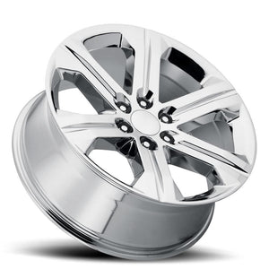 Factory Reproductions FR 47 Chrome 22x9 +24 6x139.7mm 78.1mm