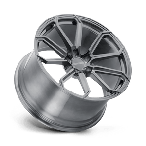 Victor Equipment FOX FORGED Brushed Gunmetal 21x9 +45 5x130mm 71.5mm - WheelWiz