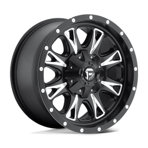 Fuel Offroad D513 THROTTLE Matte Black Milled 20x9 +20 6x135|6x139.7mm 106.1mm - Wheelwiz