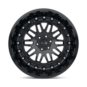 Black Rhino FURY Gloss Black 18x9.5 +12 6x135mm 87.1mm - Wheelwiz