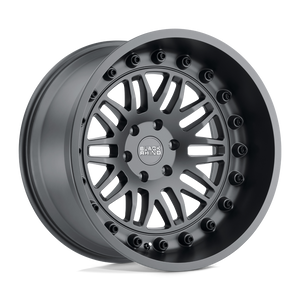 Black Rhino FURY Matte Gunmetal 17x9.5 +12 6x135mm 87.1mm - WheelWiz
