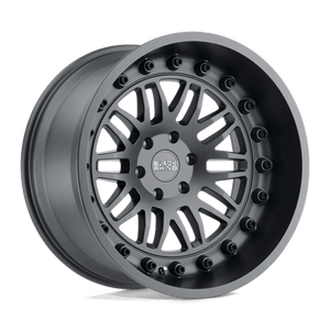 Black Rhino FURY Matte Gunmetal 17x9.5 +12 6x135mm 87.1mm - WheelWiz