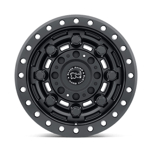 Black Rhino GARRISON BEADLOCK Matte Black 17x8.5 0 6x139.7mm 112.1mm - WheelWiz