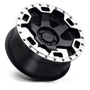 Black Rhino GAUNTLET Gloss Black W/ Mirror Mach Rin 18x9 -18 6x139.7mm 112.1mm - Wheelwiz