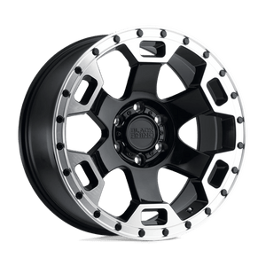 Black Rhino GAUNTLET Gloss Black W/ Mirror Mach Rin 20x9 +12 6x139.7mm 112.1mm - Wheelwiz