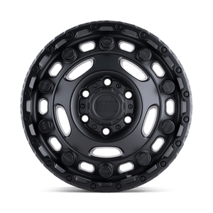Black Rhino GLACIER Matte Black 17x8 +45 5x130mm 78.1mm - WheelWiz
