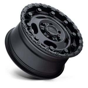 Black Rhino GLACIER Matte Black 17x8 +45 5x130mm 78.1mm - WheelWiz