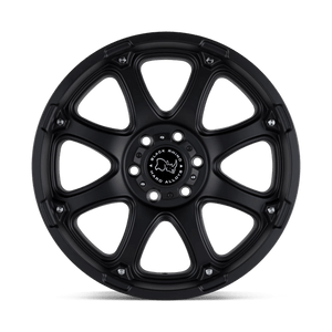 Black Rhino GLAMIS Matte Black 17x9 0 5x139.7mm 78.1mm - Wheelwiz