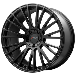 KMC KM706 IMPACT Satin Black 20x10 +40 5x112mm 66.6mm - WheelWiz