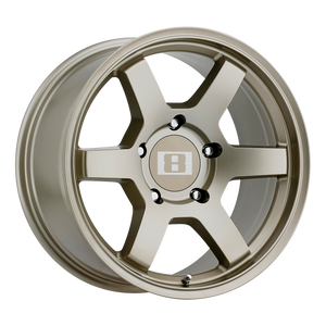 Level 8 MK6 Matte Bronze 17x9 00 6x139.7mm 106.1mm - WheelWiz