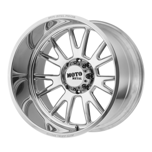 Moto Metal MO401 Polished 20x12 -44 8x165.1mm 125.1mm - WheelWiz