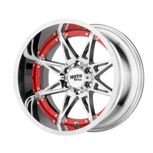 Moto Metal MO993 HYDRA Chrome 18x8.5 +18 8x180mm 124.2mm - WheelWiz