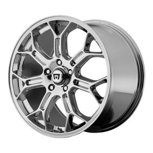 Motegi MR120 TECHNO MESH S Chrome 19x10 +48 5x120.65mm 72.6mm - WheelWiz