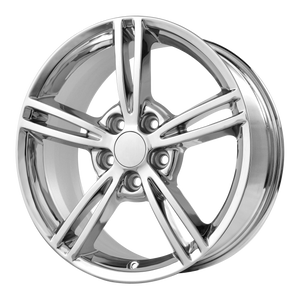 OE Creations PR120 Chrome 18x9.5 +56 5x120.65mm 70.7mm - WheelWiz