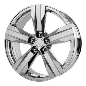 OE Creations PR135 Chrome 20x8 +29 5x120mm 67.1mm - WheelWiz