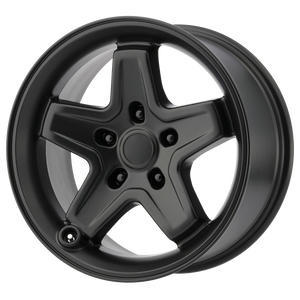 OE Creations PR180 Satin Black 17x8.5 +10 5x127mm 72.6mm - WheelWiz