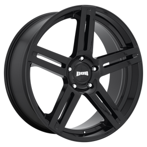 DUB S250 ROC Gloss Black 22x9.5 +25 5x139.7mm 78.1mm - WheelWiz