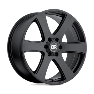 Black Rhino HAKA Matte Black 20x8.5 +30 6x114.3mm 76.1mm - WheelWiz