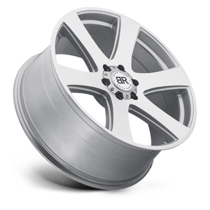 Black Rhino HAKA Silver W/ Machine Face 20x8.5 +30 6x139.7mm 112.1mm - WheelWiz