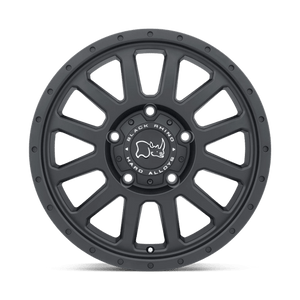 Black Rhino HAVASU Matte Black 17x7.5 +45 5x160mm 65.1mm - WheelWiz