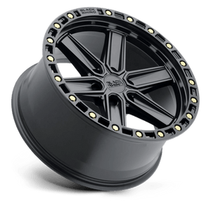 Black Rhino HENDERSON Matte Black W/ Brass Bolts 20x9.5 -18 6x139.7mm 112.1mm - Wheelwiz