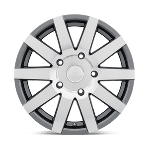 Black Rhino JOURNEY Gloss Gunmetal W/ Mirror Cut 18x8 +48 6x139.7mm 112.1mm - Wheelwiz