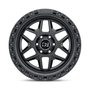 Black Rhino KELSO Matte Black 17x9 0 5x127mm 71.5mm - Wheelwiz