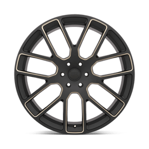 Black Rhino KUNENE Matte Black W/ Dark Tint Milled Spokes 24x10 +35 6x135mm 87.1mm - WheelWiz