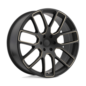 Black Rhino KUNENE Matte Black W/ Dark Tint Milled Spokes 20x9 0 6x139.7mm 112.1mm - WheelWiz