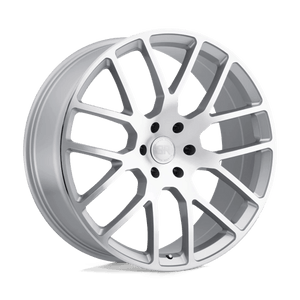 Black Rhino KUNENE Silver W/ Mirror-cut Face 24x10 +35 6x135mm 87.1mm - WheelWiz