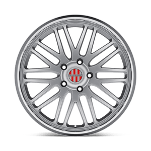 Victor Equipment LEMANS Hyper Silver W/ Mirror Cut Lip 18x11 +52 5x130mm 71.5mm - Wheelwiz