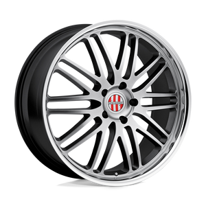 Victor Equipment LEMANS Hyper Silver W/ Mirror Cut Lip 22x10 +50 5x130mm 71.5mm - WheelWiz