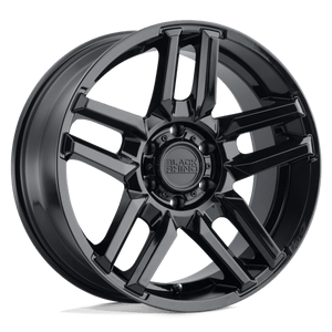 Black Rhino MESA Gloss Black 20x9 -18 5x127mm 71.5mm - Wheelwiz