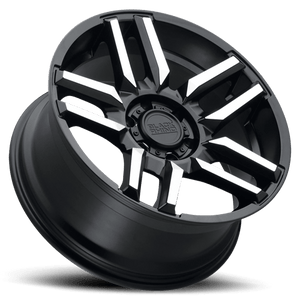 Black Rhino MESA Matte Black W/ Machined Face 20x9 -18 5x127mm 71.5mm - Wheelwiz