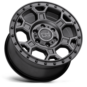 Black Rhino MIDHILL Matte Gunmetal W/ Black Bolts 18x8 +48 5x160mm 65.1mm - WheelWiz