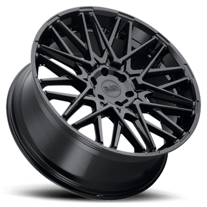 Black Rhino MOROCCO Gloss Black 20x9 +15 6x139.7mm 112.1mm - Wheelwiz